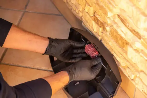 Sécurisation mort aux rats dans poste d'appâtage