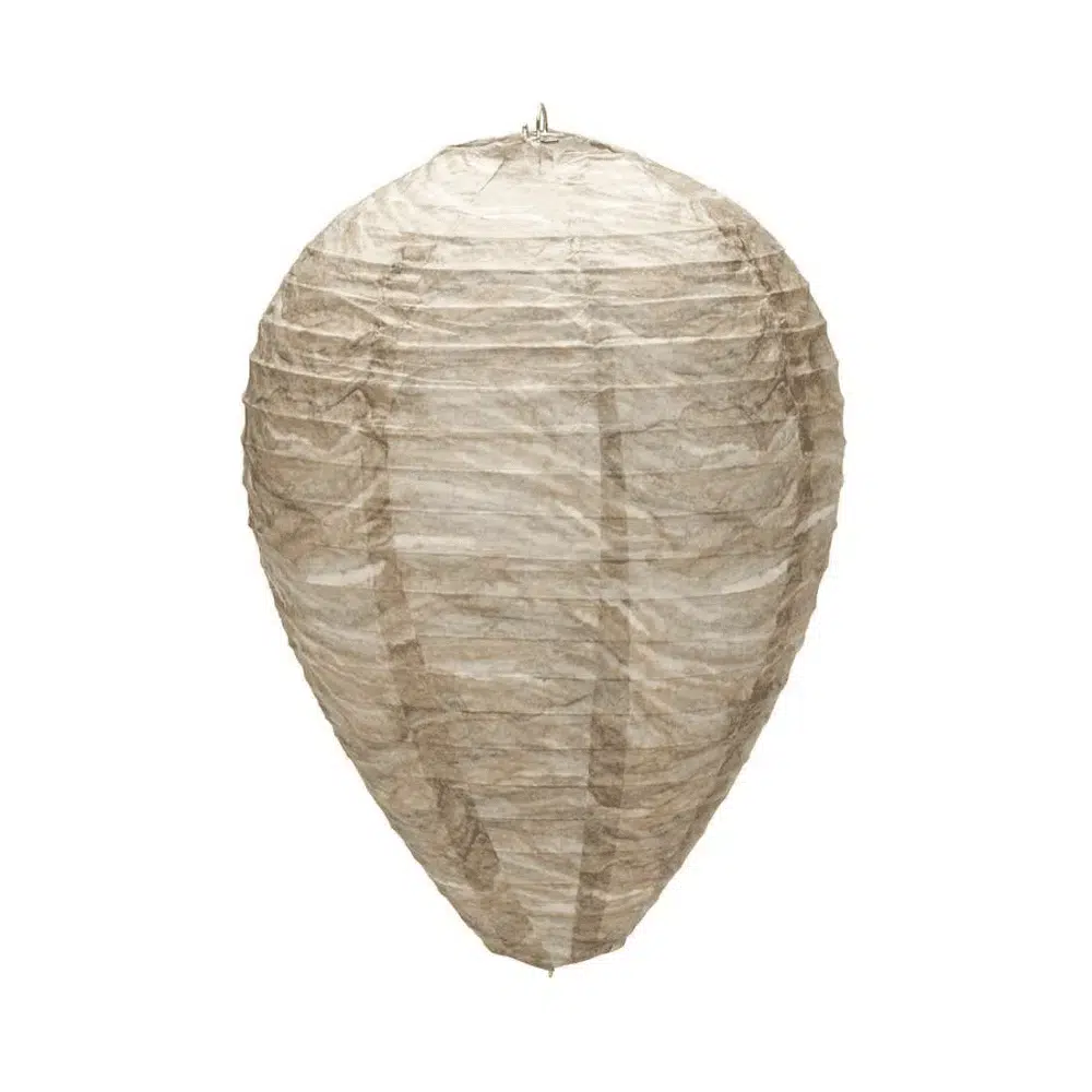 Faux Nid De Guêpes En Papier - Lot De 6 - Répulsif Naturel Pour Jardin Et Extérieur - Résistant Aux Intempéries