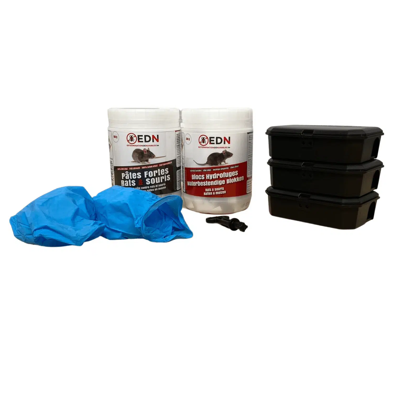 Colle Piégeante Rodi'CLAC - Tube 135g - Non Toxique - Pour Rats, Souris, Insectes - Intérieur Et Extérieur