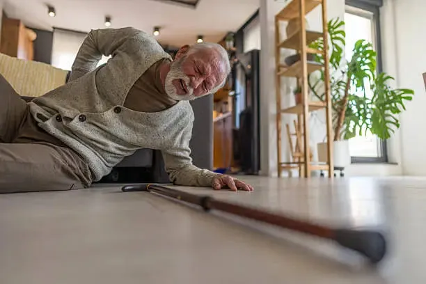 Cafard en maison de repos, risque de chute