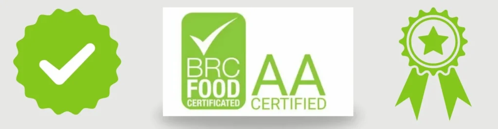 BRC grade AA