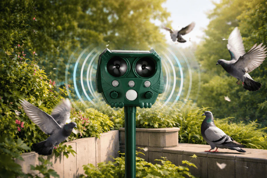 Répulsif ultrason contre les pigeons