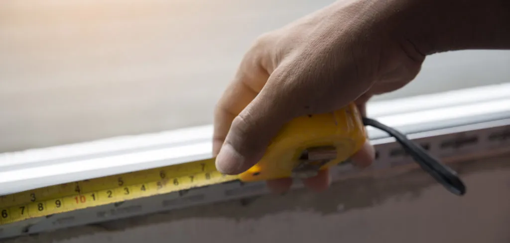 Mesure dimension fenêtre